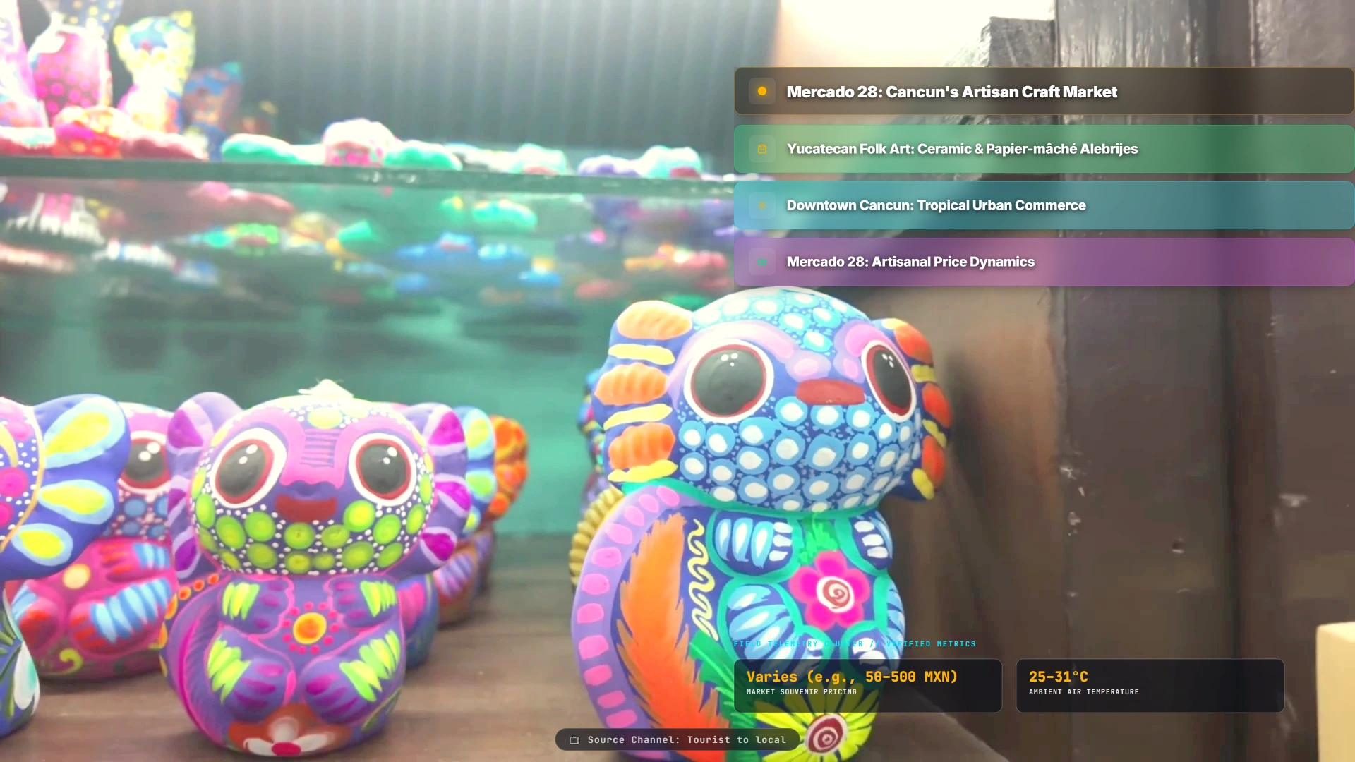 Mercado 28: Cancun's Artisan Craft Market
