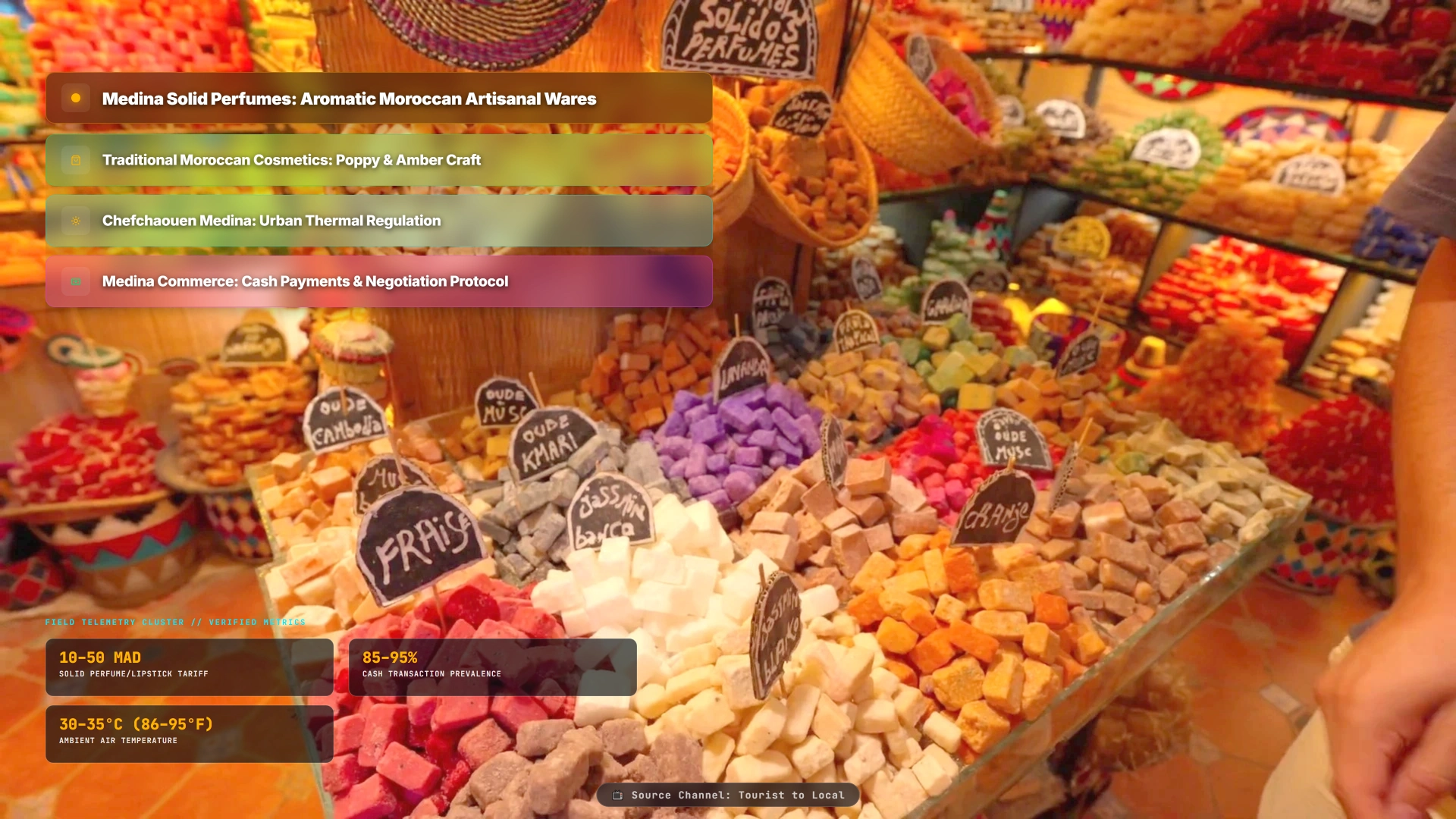 Medina Solid Perfumes: Aromatic Moroccan Artisanal Wares