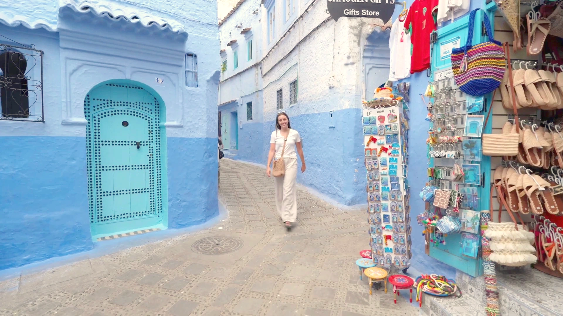 Chefchaouen Medina: Artisanal Doorways and Cobblestone Passages