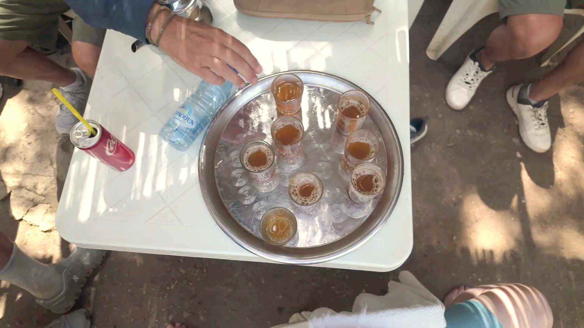 Akchour Valley Refreshment: Post-Hike Mint Tea Service